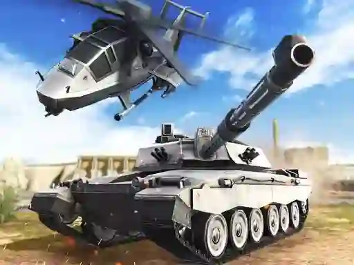 თამაში Strategy of war. Tanks and helicopters ონლაინ