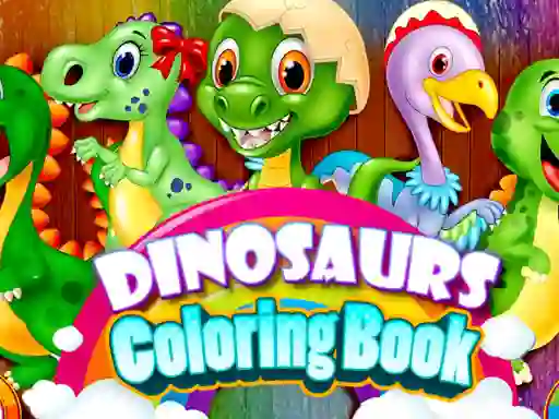 თამაში Dinosaurs Coloring Book ონლაინ