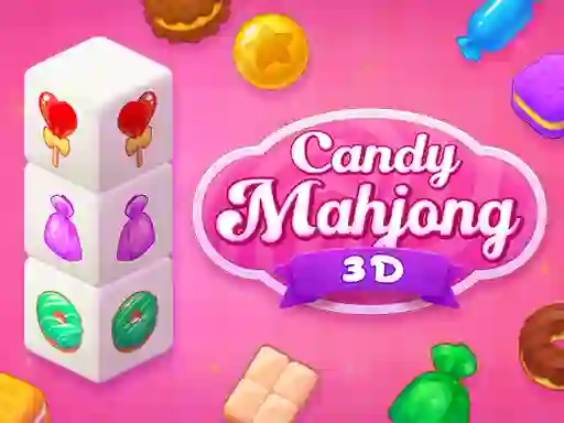 თამაში Candy Mahjong 3D ონლაინ