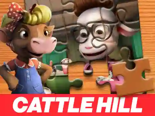 თამაში Christmas at Cattle Hill Jigsaw Puzzle ონლაინ