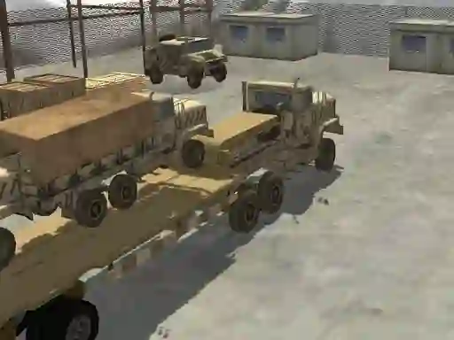 თამაში Transport Army vehicle truck driving ონლაინ