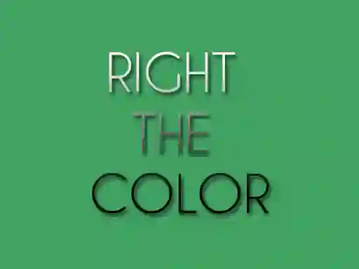 თამაში Right the Color ონლაინ