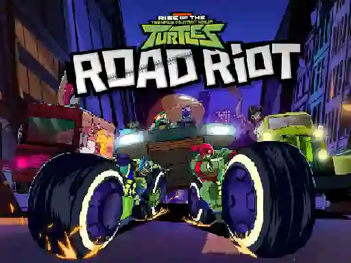 თამაში Rise of the Teenage Mutant Ninja Turtles Road Riot ონლაინ