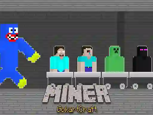 თამაში Miner GokartCraft ონლაინ