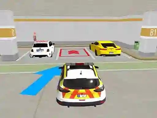 თამაში Real Car Parking Basement Driving School Simulator ონლაინ