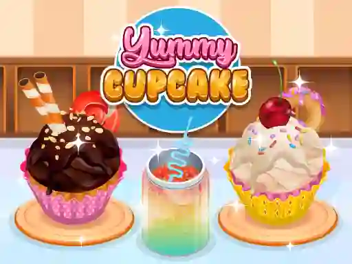 თამაში Yummy Cupcake ონლაინ