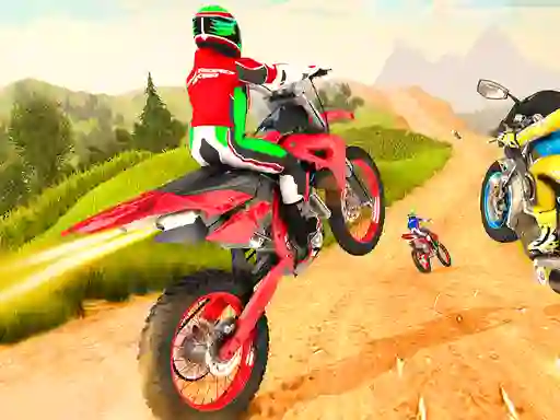 თამაში Dirt Bike Stunts 3d ონლაინ