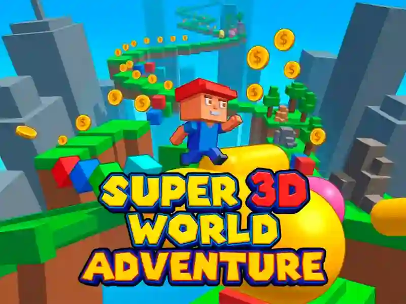 თამაში Super 3d World Adventure ონლაინ