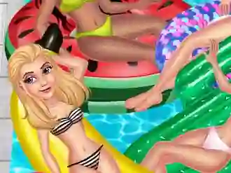 თამაში Princess Pool Party Floats ონლაინ