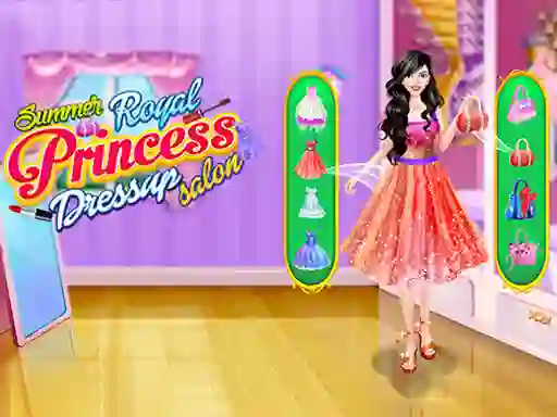 თამაში Classy Pricness Dressup and Makeup ონლაინ