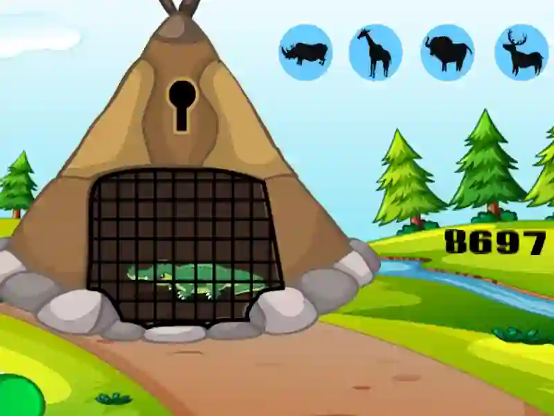 თამაში Croc Key Quest ონლაინ