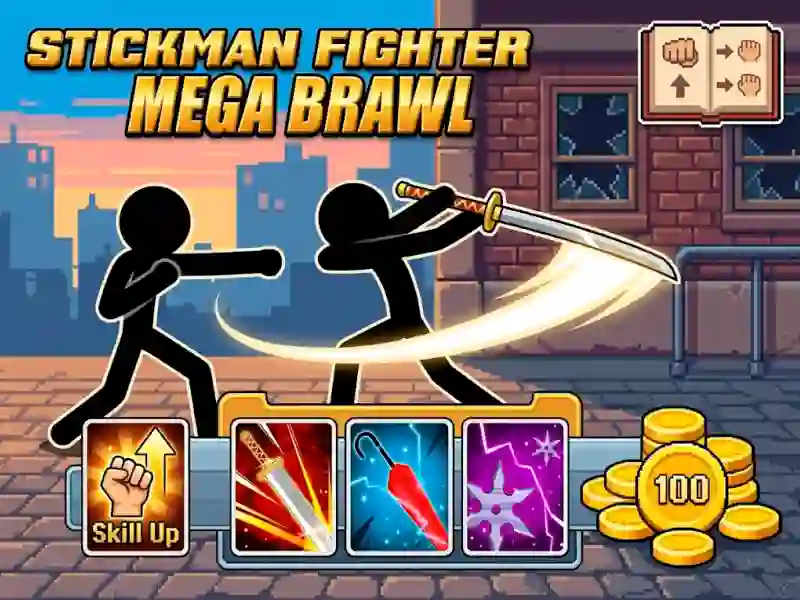 თამაში Stickman Fighter Mega Brawl ონლაინ