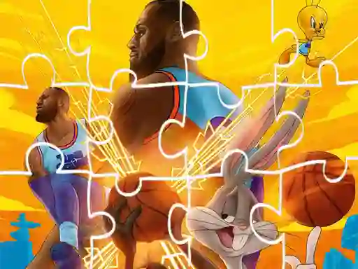 თამაში Space Jam Jigsaw ონლაინ