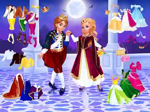 თამაში Cinderella and Prince Charming ონლაინ