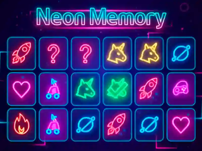 თამაში Neon Memory ონლაინ