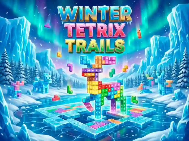 თამაში Winter Tetrix Trails ონლაინ