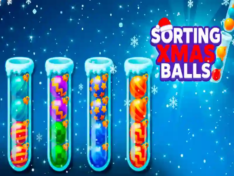 თამაში Sorting Xmas Balls ონლაინ