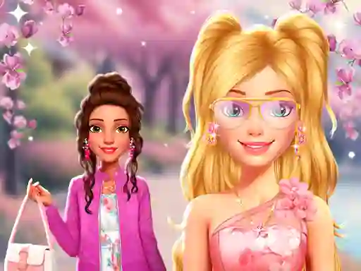 თამაში Bffs Cherry Blossom Celebration ონლაინ