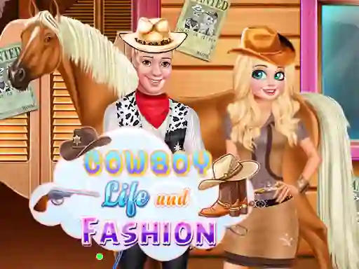 თამაში Cowboy Life and Fashion ონლაინ