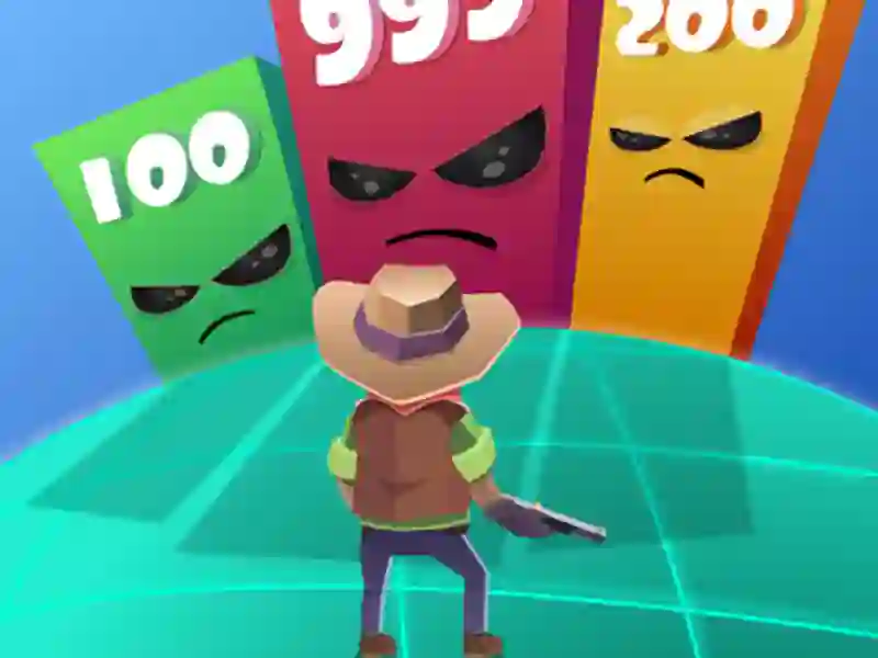 თამაში Shoot Block Rush 3D ონლაინ