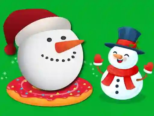 თამაში Flappy Snowball Xmas ონლაინ