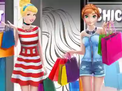 თამაში Princesses Shopping Spree ონლაინ