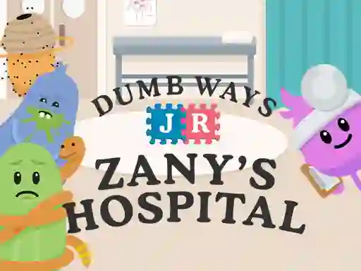 თამაში Dumb Ways Jr Zany's Hospital ონლაინ