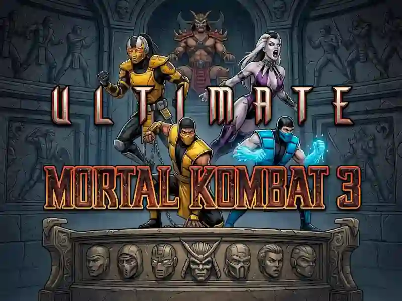 თამაში Ultimate Mortal Kombat 3 ონლაინ