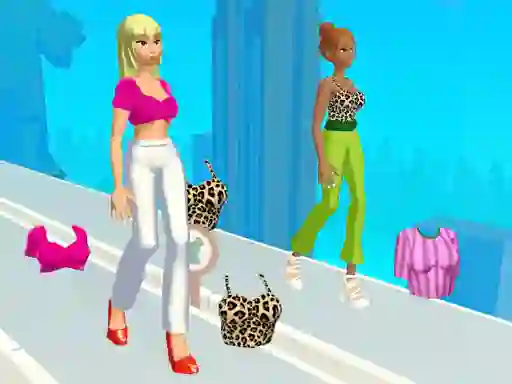 თამაში Catwalk Girl Challenge ონლაინ