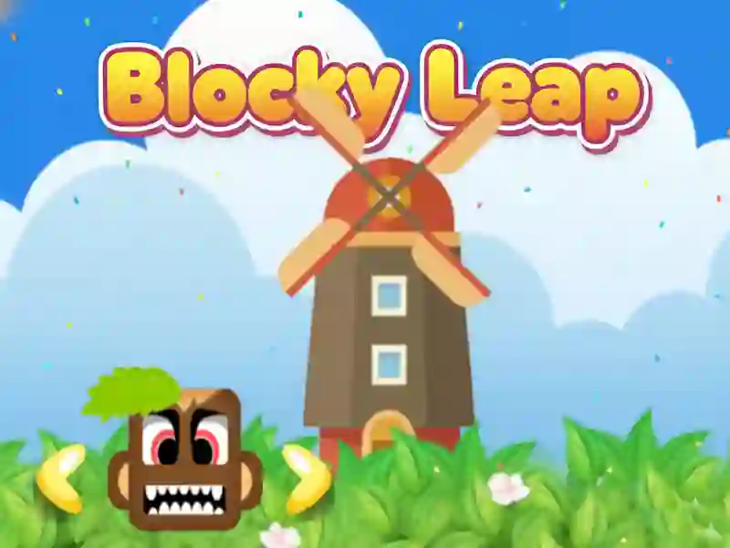 თამაში Blocky Leap ონლაინ