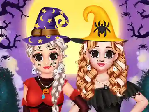 თამაში BFFs Hello Halloween ონლაინ