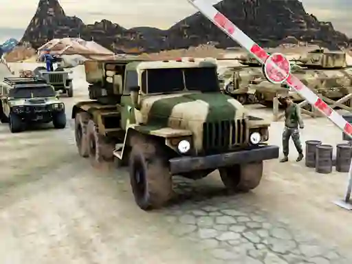 თამაში Army Machine Transporter Truck ონლაინ