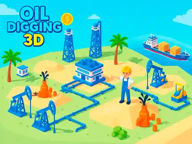 თამაში Oil Digging 3D ონლაინ