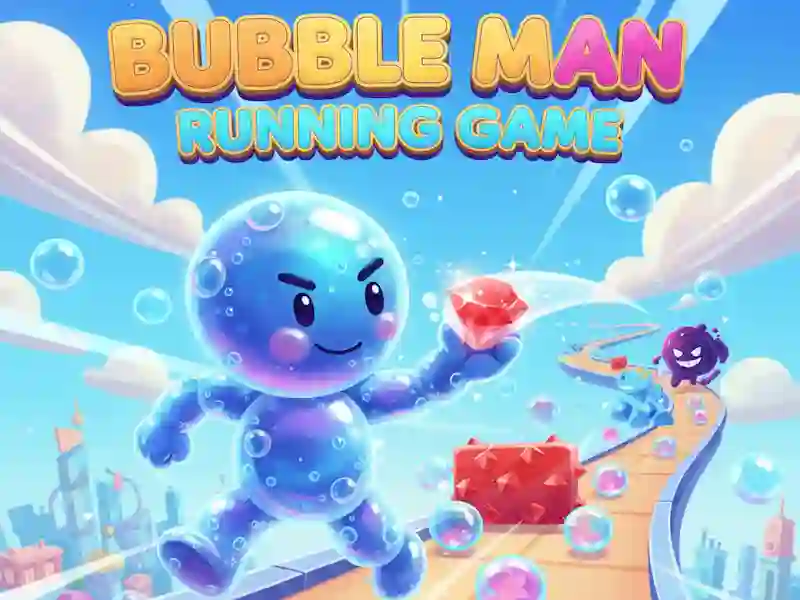 თამაში Bubble Man Running Game ონლაინ