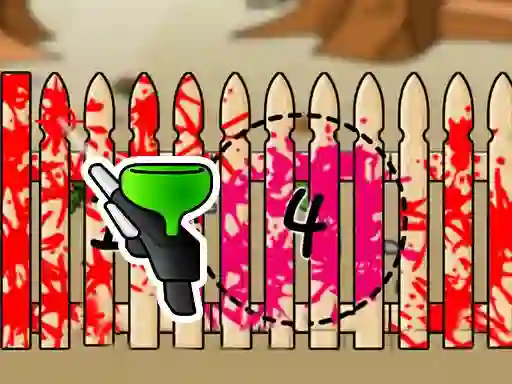 თამაში Paint the Fence ონლაინ