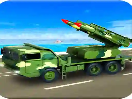 თამაში Us Army Missile Attack Army Truck Driving Games ონლაინ