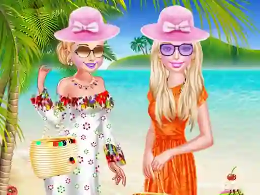 თამაში BFF Spring Beach Holiday ონლაინ