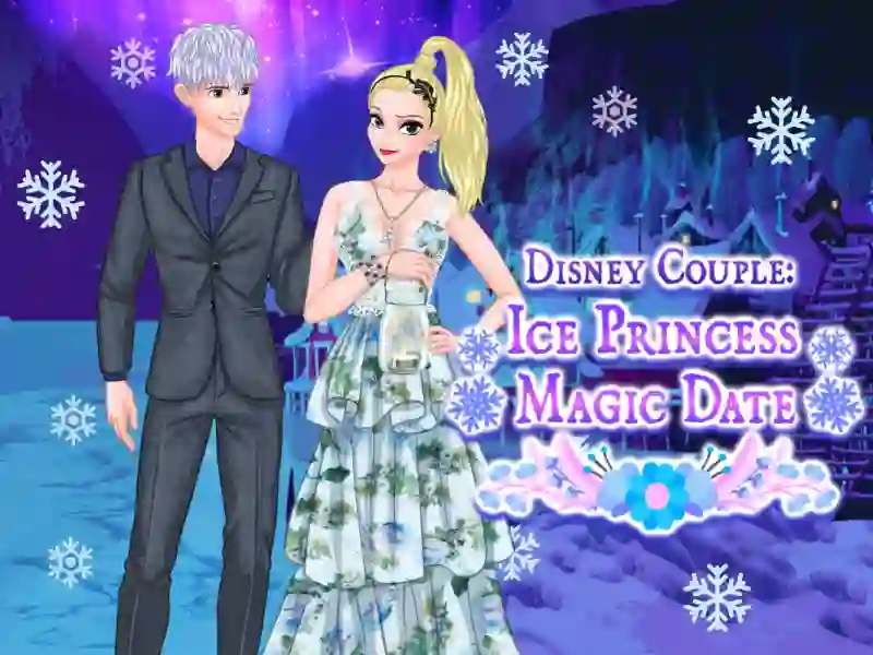 თამაში Ice Couple Princess Magic Date ონლაინ