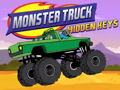 თამაში Monster Truck Hidden Keys ონლაინ