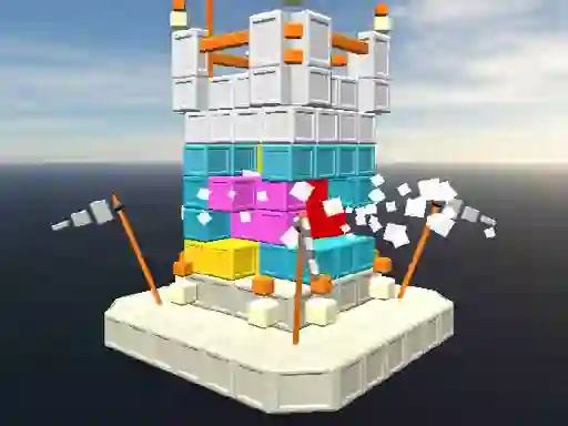 თამაში Castle Block Destruction ონლაინ