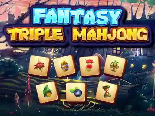 თამაში Fantasy Triple Mahjong ონლაინ