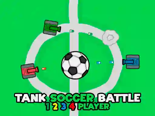 თამაში Tank Soccer Battle 1 2 3 4 Player ონლაინ