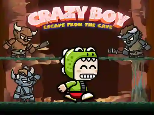 თამაში Crazy Boy Escape From The Cave ონლაინ
