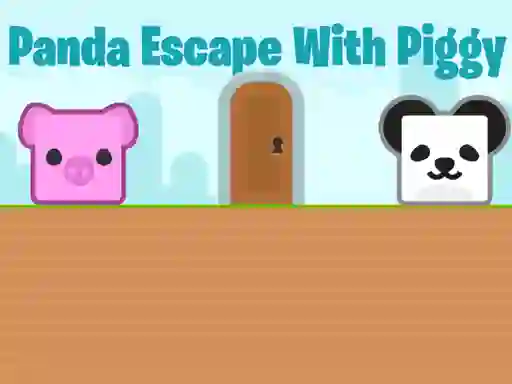 თამაში Panda Escape With Piggy ონლაინ