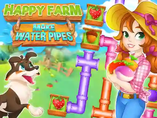 თამაში Happy Farm Make Water Pipes ონლაინ