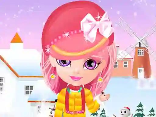 თამაში Baby Halen Winter Dress Up ონლაინ