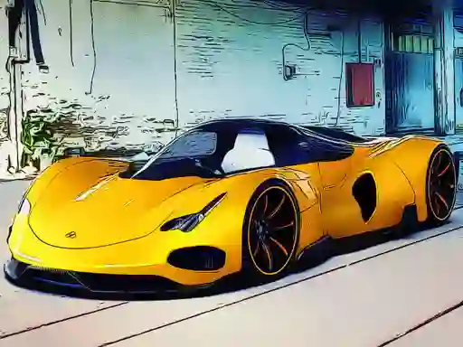 თამაში Futuristic Car Models ონლაინ