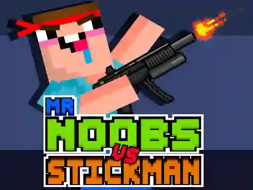 თამაში Mr Noobs vs Stickman ონლაინ