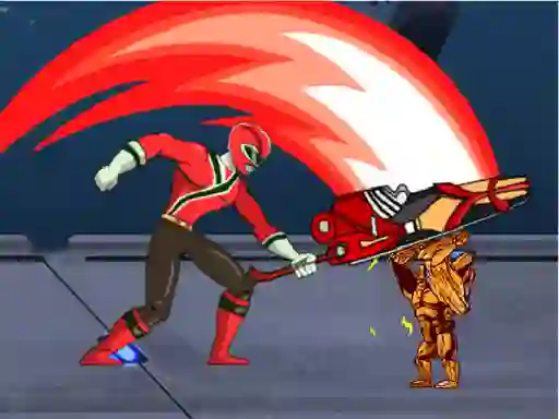 თამაში Power Rangers Space war ონლაინ