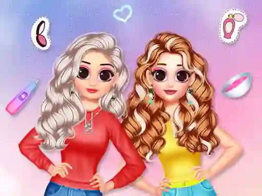 თამაში Besties Makeover Salon ონლაინ